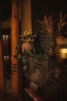 Un sauna, una bañera de hidromasaje