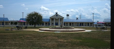 Façade de l’hébergement