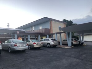 Overnatningsstedets facade