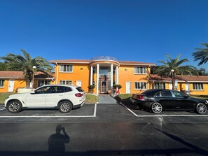 Façade de l’hébergement