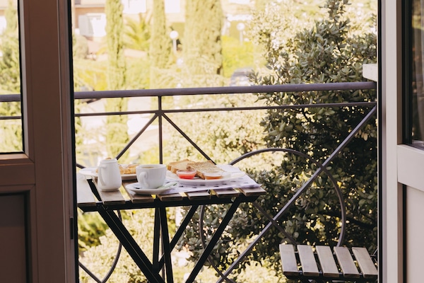 Deluxe Room with Terrace with 1 double bed or 2 single beds | Terrace/patio