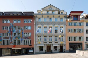 Façade de l’hébergement