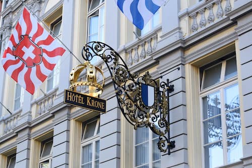 Fassade der Unterkunft