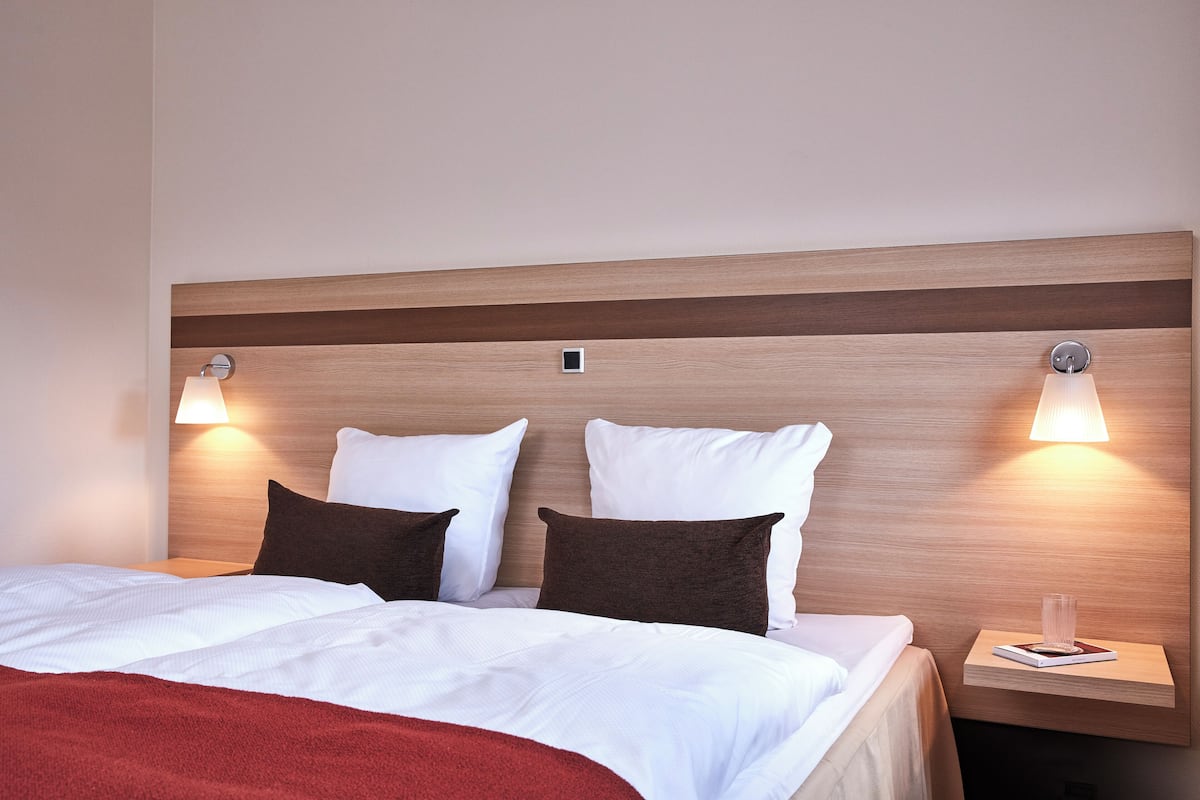 junior suite, jetted tub | 1 bedroom, desk, laptop workspace, blackout curtains