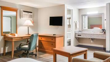 Room, 2 Queen Beds, Smoking | Desk, free WiFi, bed sheets