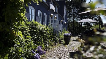 Overnatningsstedets facade