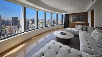 Quarto, para não fumantes (Park Suite Tokyo Tower Side) | Roupas de cama premium, cofres nos quartos, escrivaninha