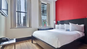 Minibar, coffres-forts dans les chambres, fer et planche Ă repasser