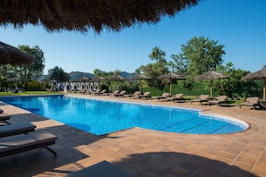 Indoor pool, outdoor pool