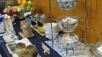 Daily buffet breakfast (EUR 9 per person)