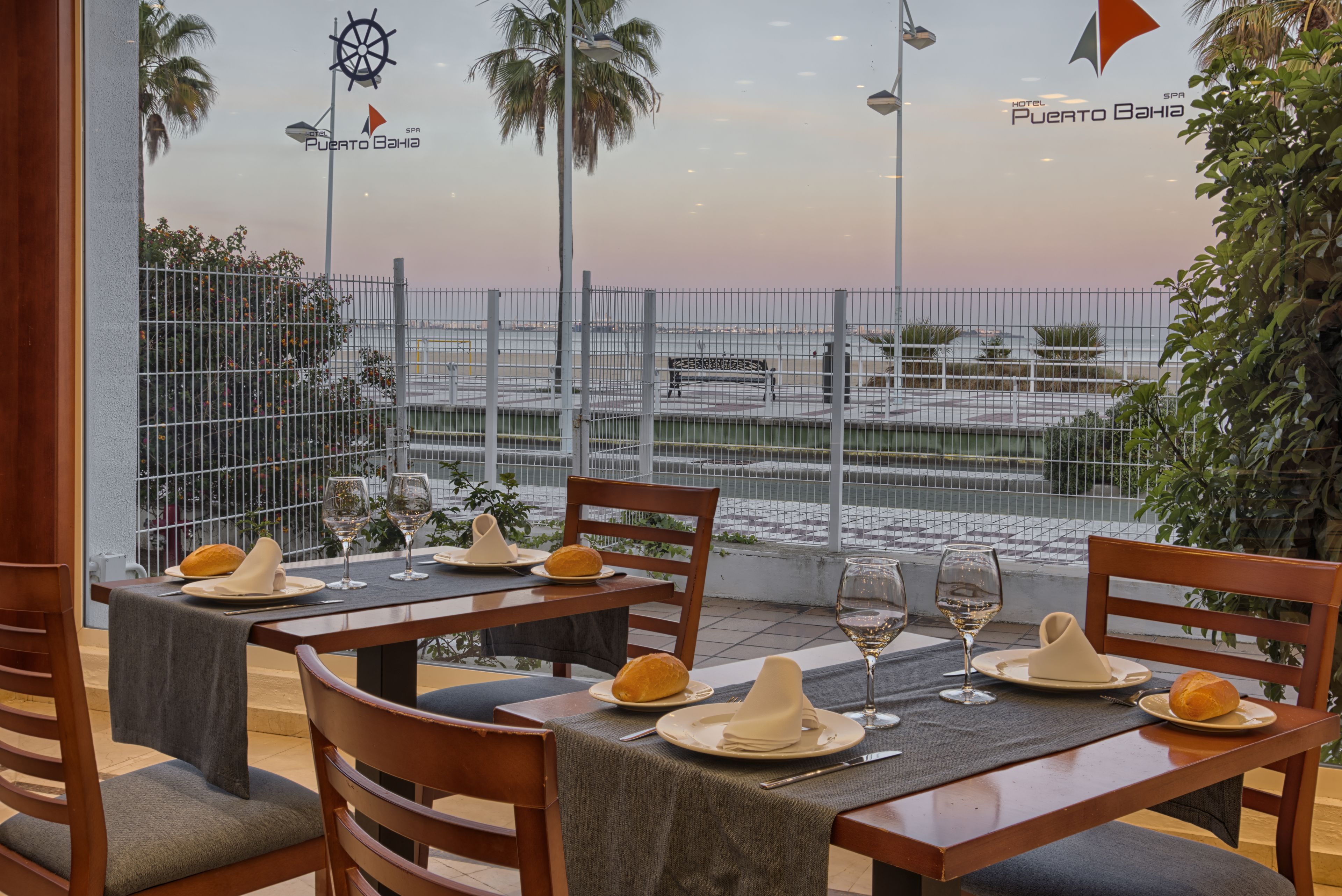 breakfast, lunch, dinner served; mediterranean cuisine, beach views