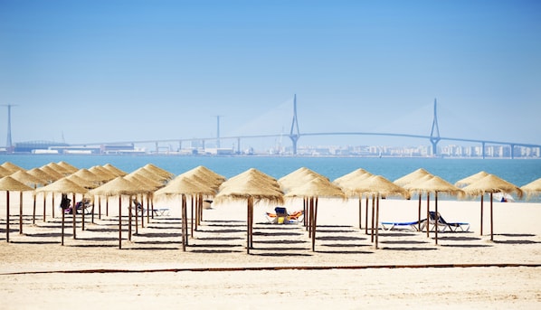 Plage, sable blanc