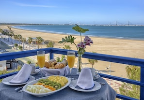 Vue depuis le balcon