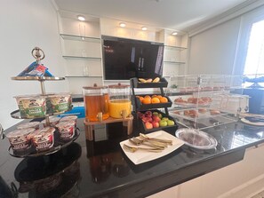 Kontinental frokost er inkludert hver dag