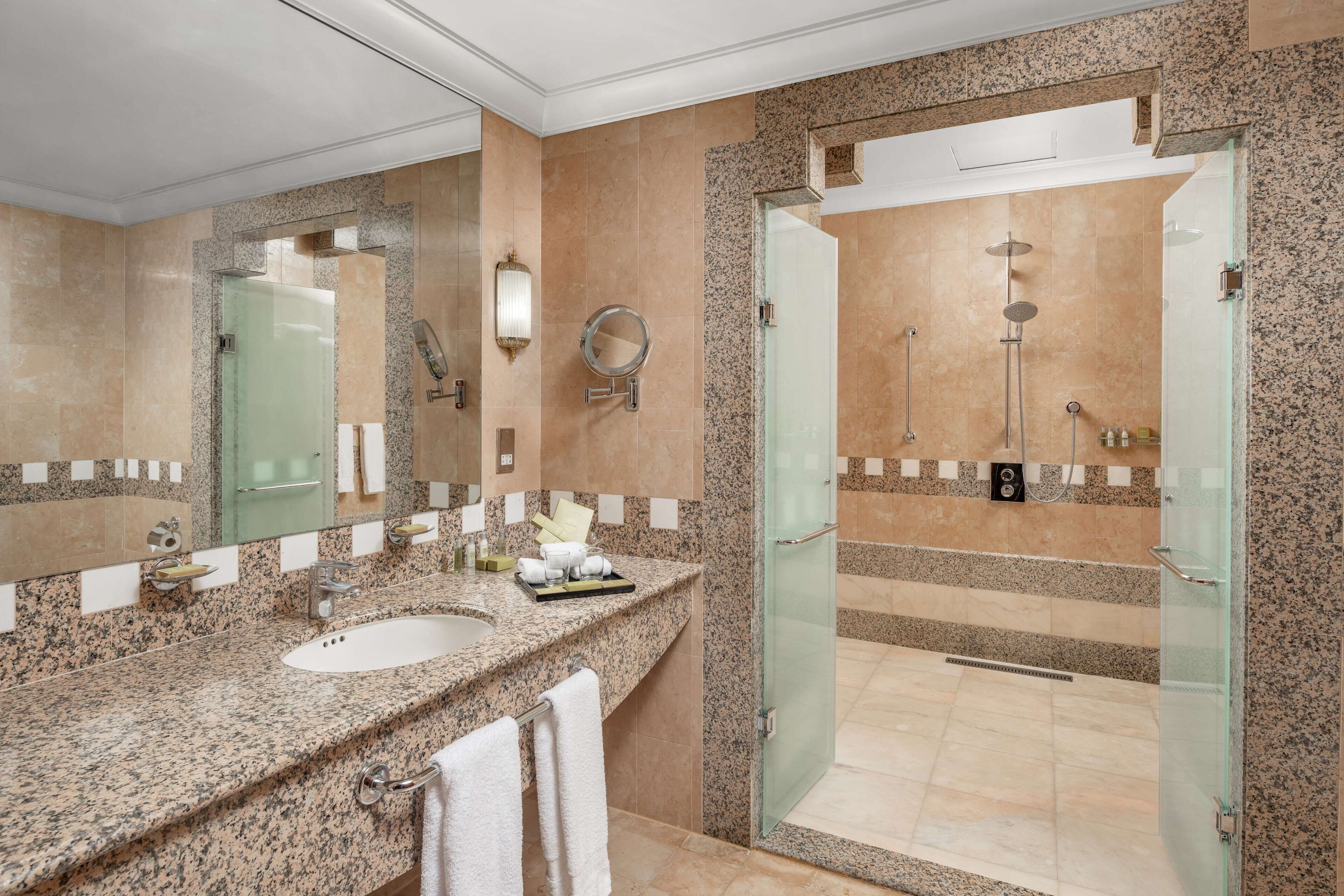 royal suite | bathroom shower