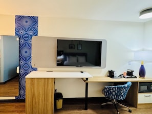 Desk, iron/ironing board, free cribs/infant beds, free WiFi