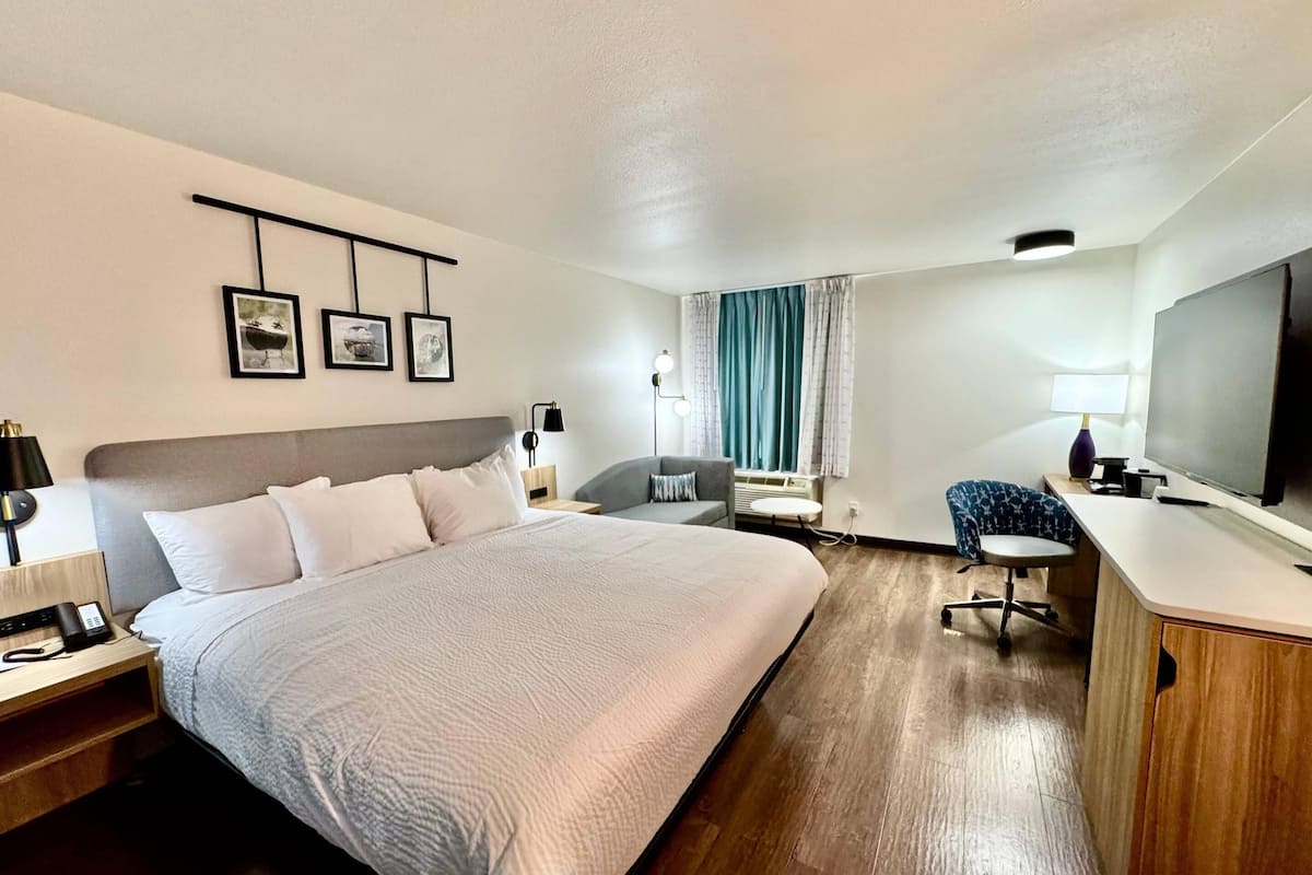 Standard Room, 1 King Bed, Non Smoking | Desk, iron/ironing board, free cots/infant beds, free WiFi