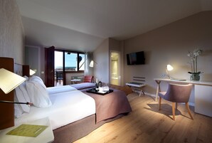 Habitación doble, terraza | Minibar, caja fuerte, escritorio y wifi gratis