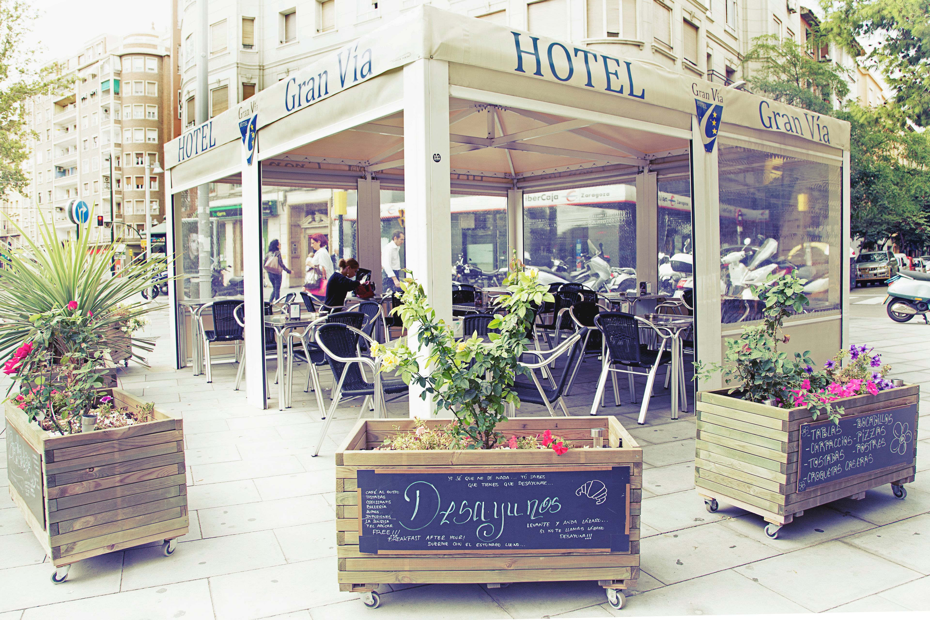 Restaurante al aire libre