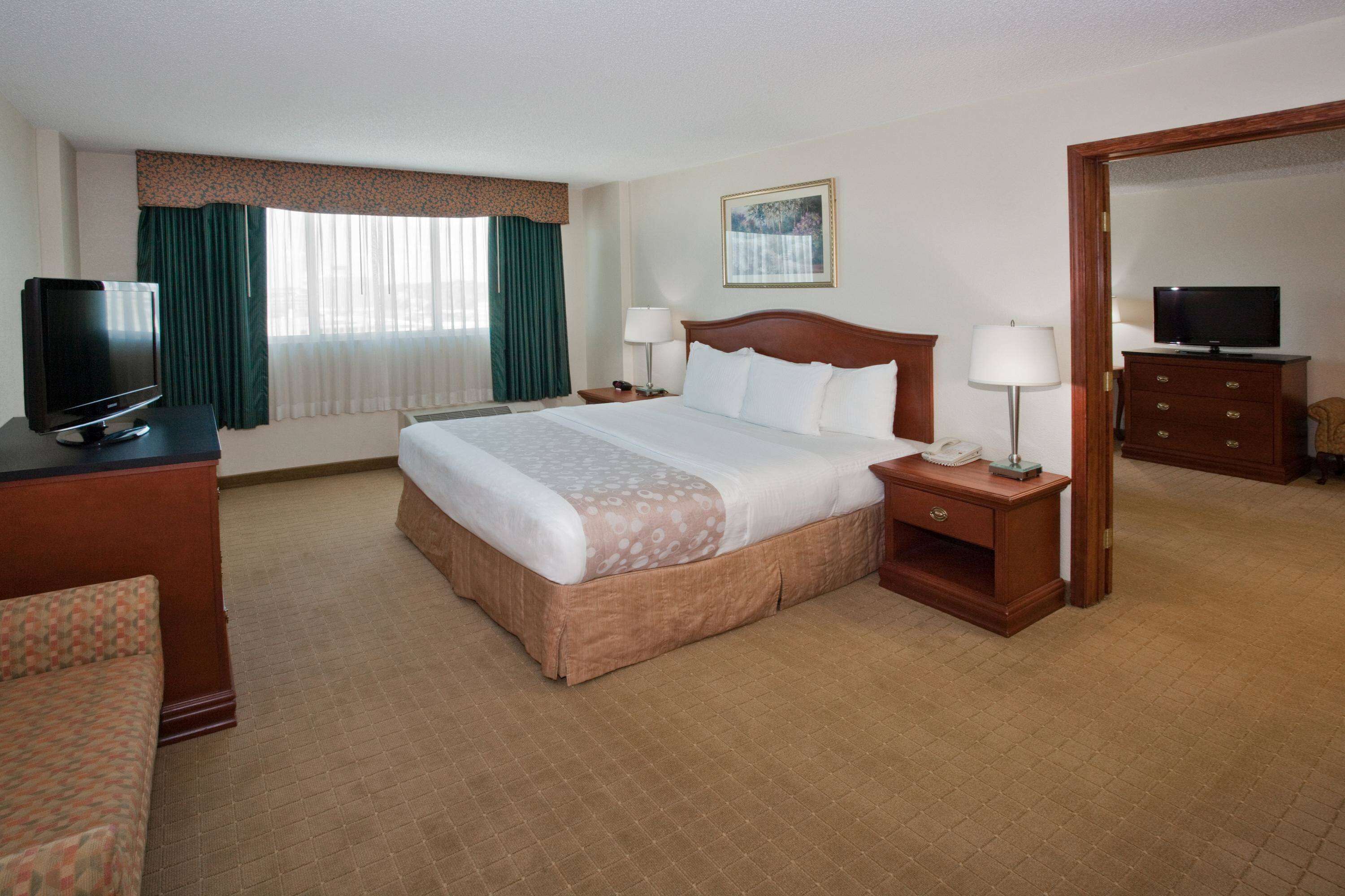 Deluxe Suite, 1 King Bed, Non Smoking, City View | Premium bedding, pillowtop beds, desk, laptop workspace