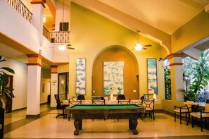 32-inch TV with satellite channels, table tennis