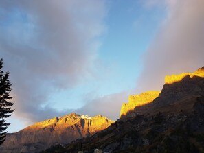 Vue sur les montagnes