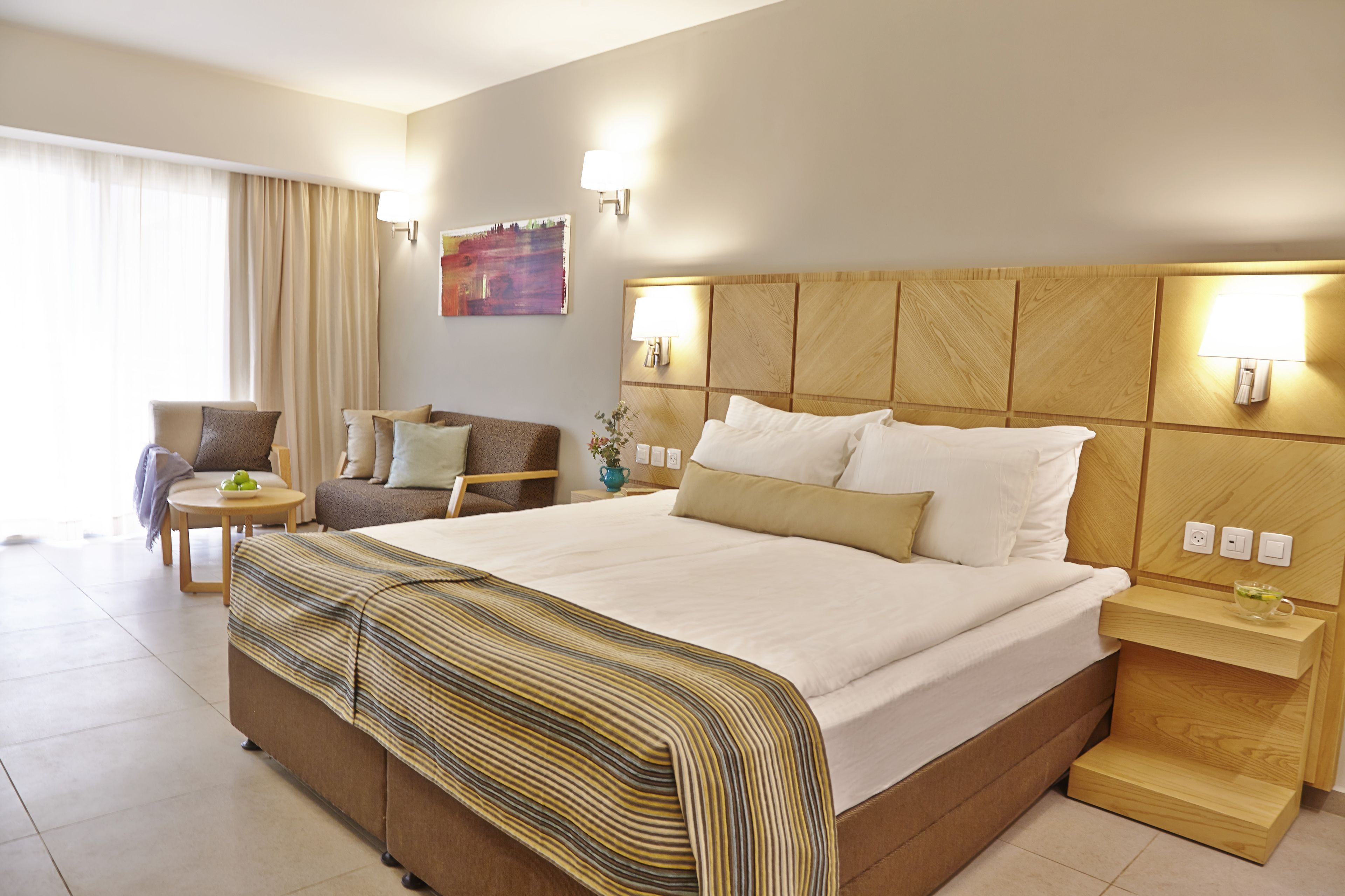 deluxe room, terrace | 1 bedroom, in-room safe, desk, iron/ironing board