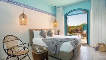 Kids Garden Private Pool | Minibar, in-room safe, iron/ironing board, free WiFi