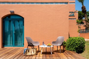 Vue sur le jardin
