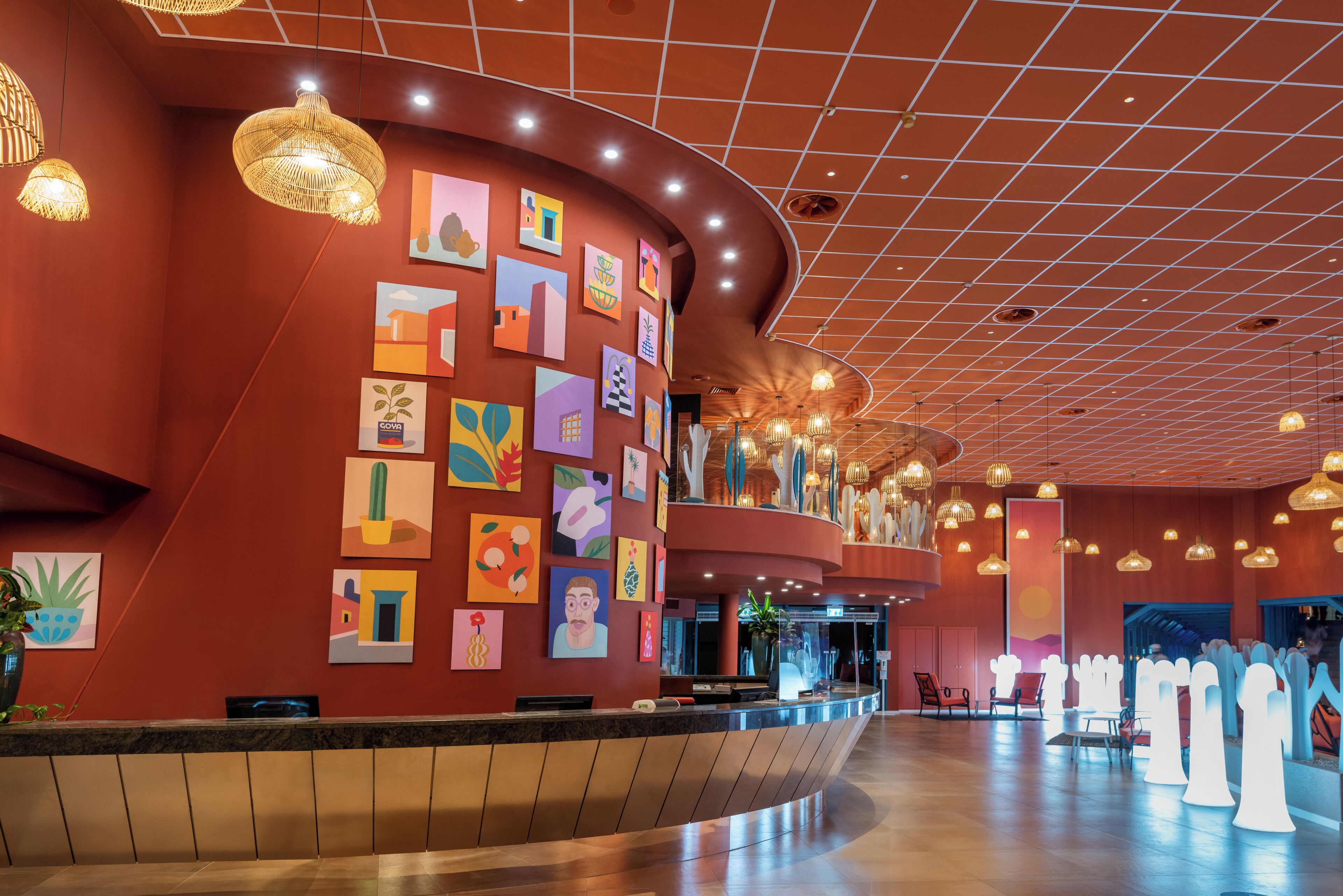 Reception hall