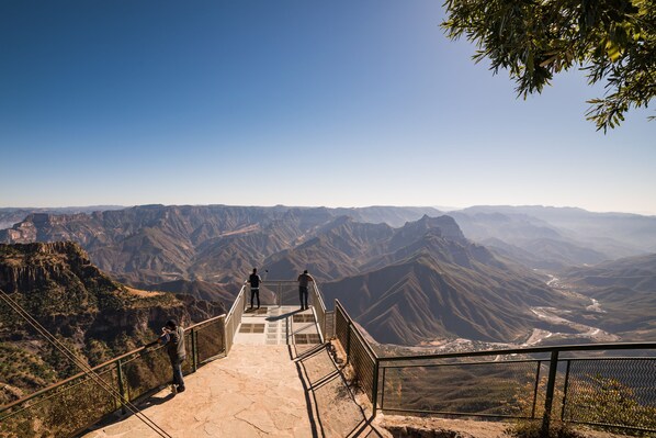 Vue depuis l’hébergement 