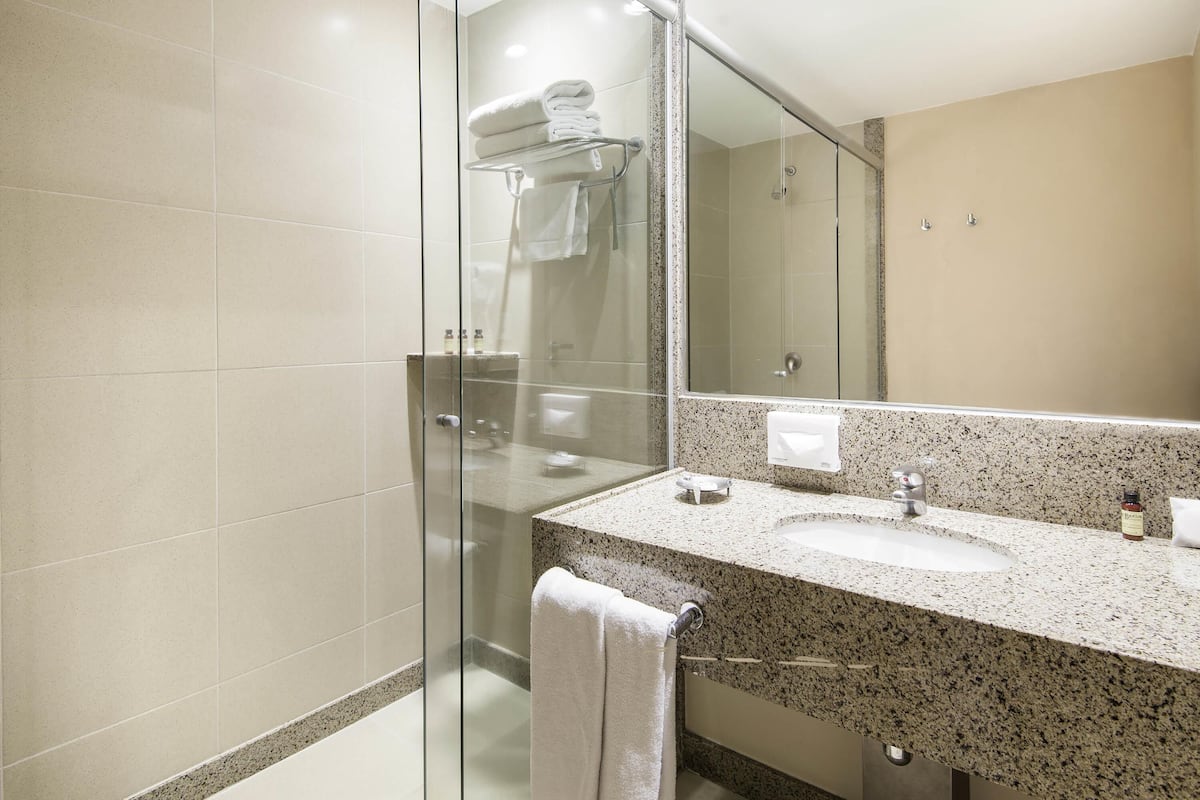 Minibar, in-room safe, desk, laptop workspace