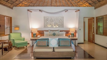 Luxury Villa, 1 King Bed (with Private Plunge Pool) | Egyptian cotton sheets, premium bedding, pillowtop beds, minibar at Viceroy Riviera Maya, a Luxury Villa Resort