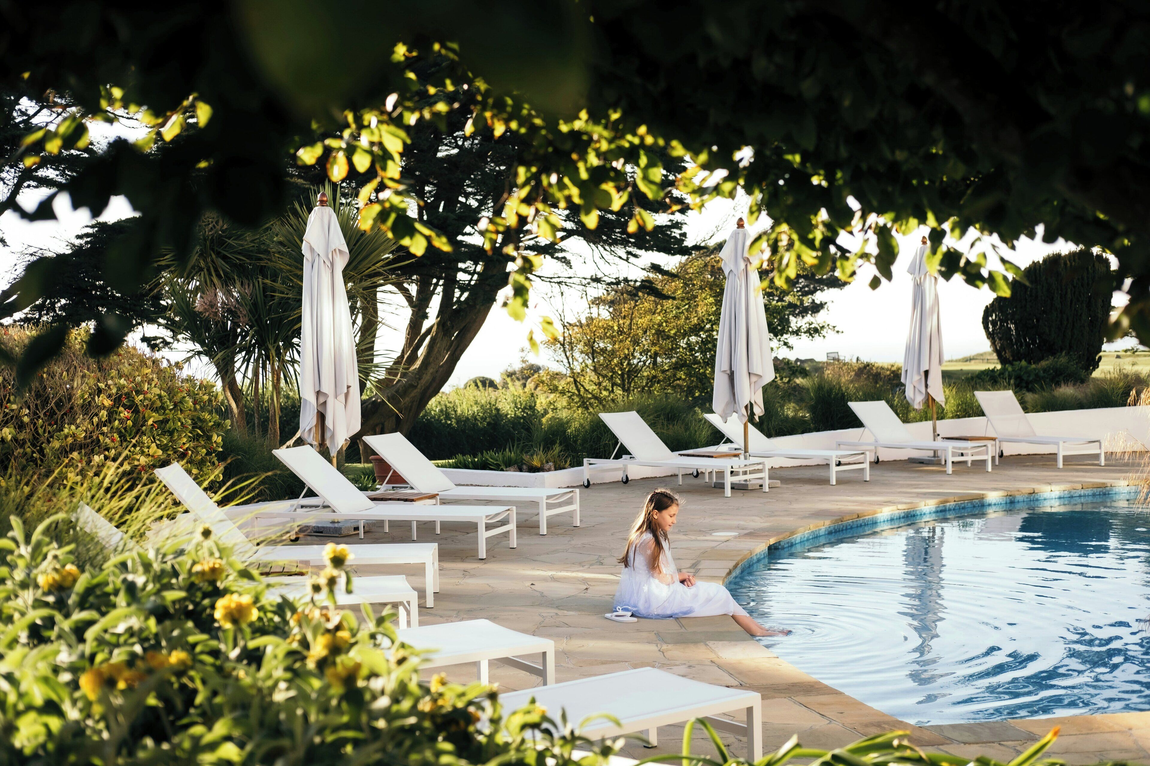 Indoor pool, outdoor pool