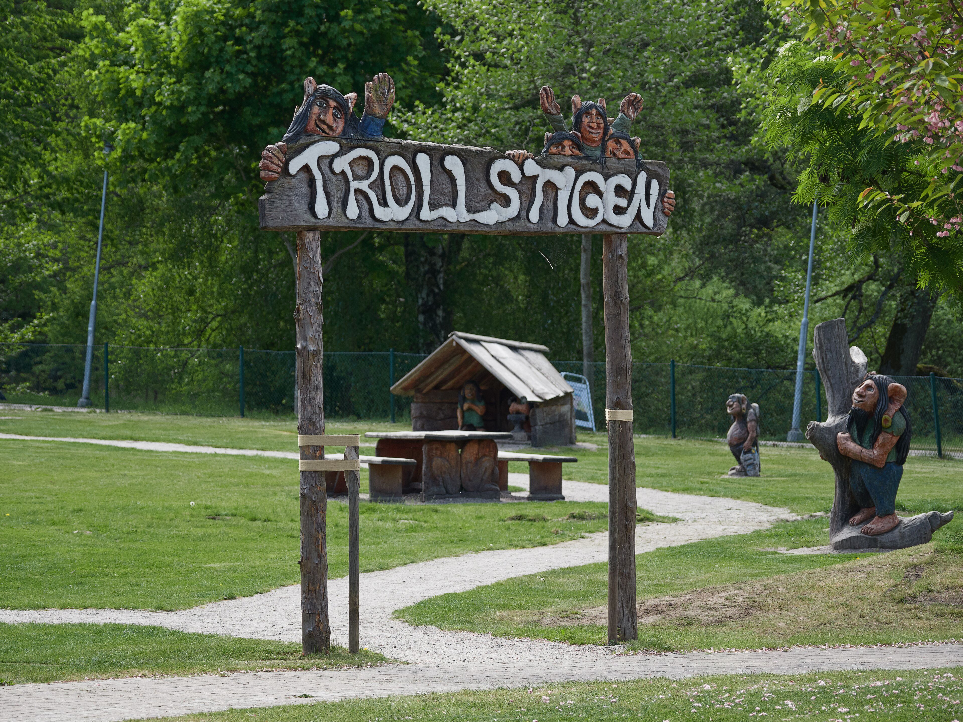Lekområde för barn utomhus