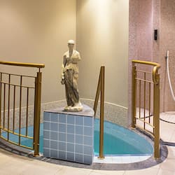 Couples treatment room(s), sauna, hot tub, steam room, body treatments