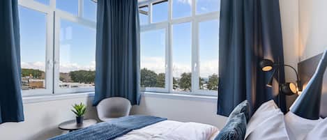 Standardværelse - 1 queensize-seng | Individuelt design, individuel indretning, skrivebord