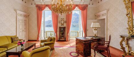 Suite, Balkon, Seeblick (Queen of Sweden) | Hochwertige Bettwaren, Daunenbettdecken, Minibar, Zimmersafe