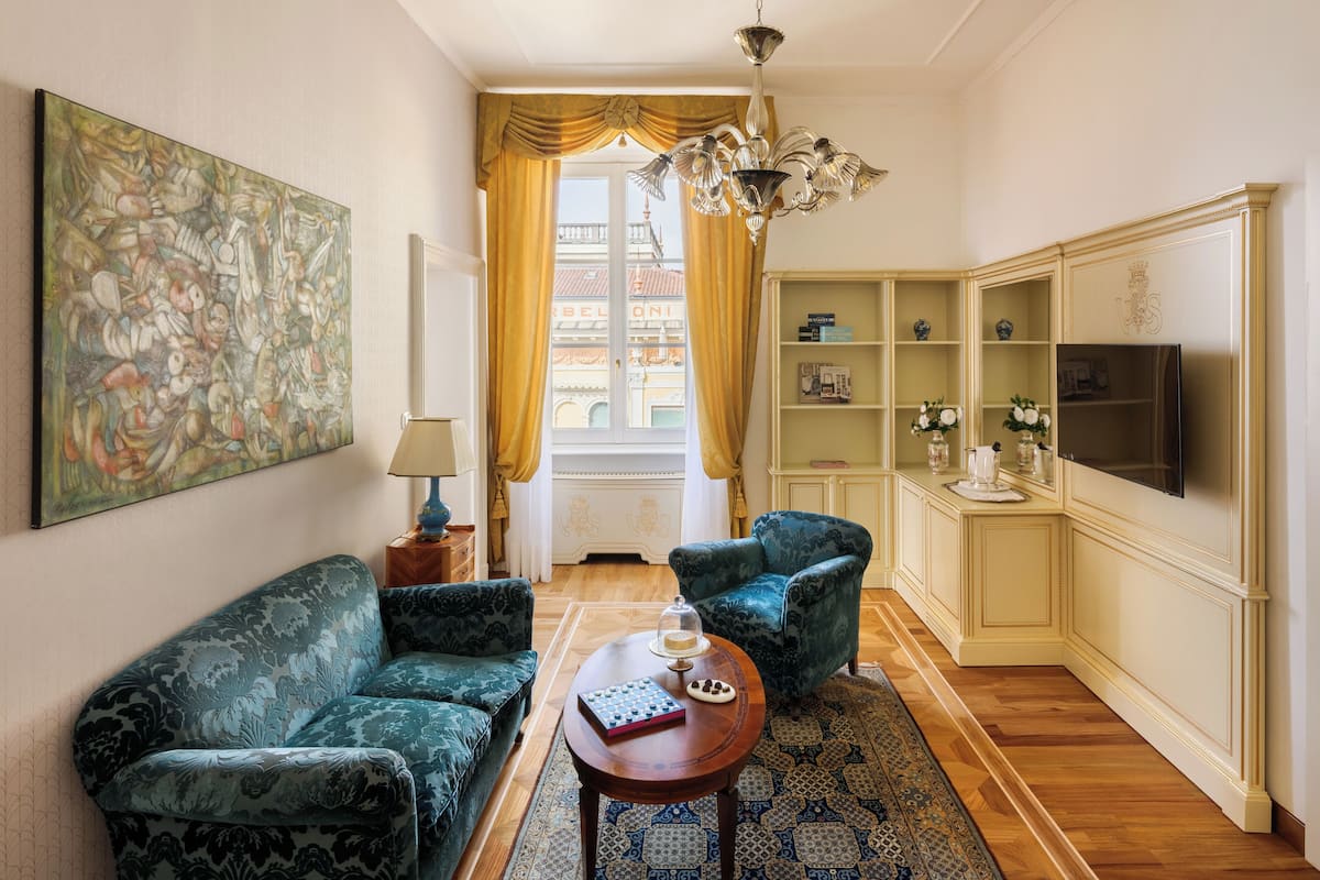 Junior Suite, Lake View | Premium bedding, down comforters, minibar, in-room safe