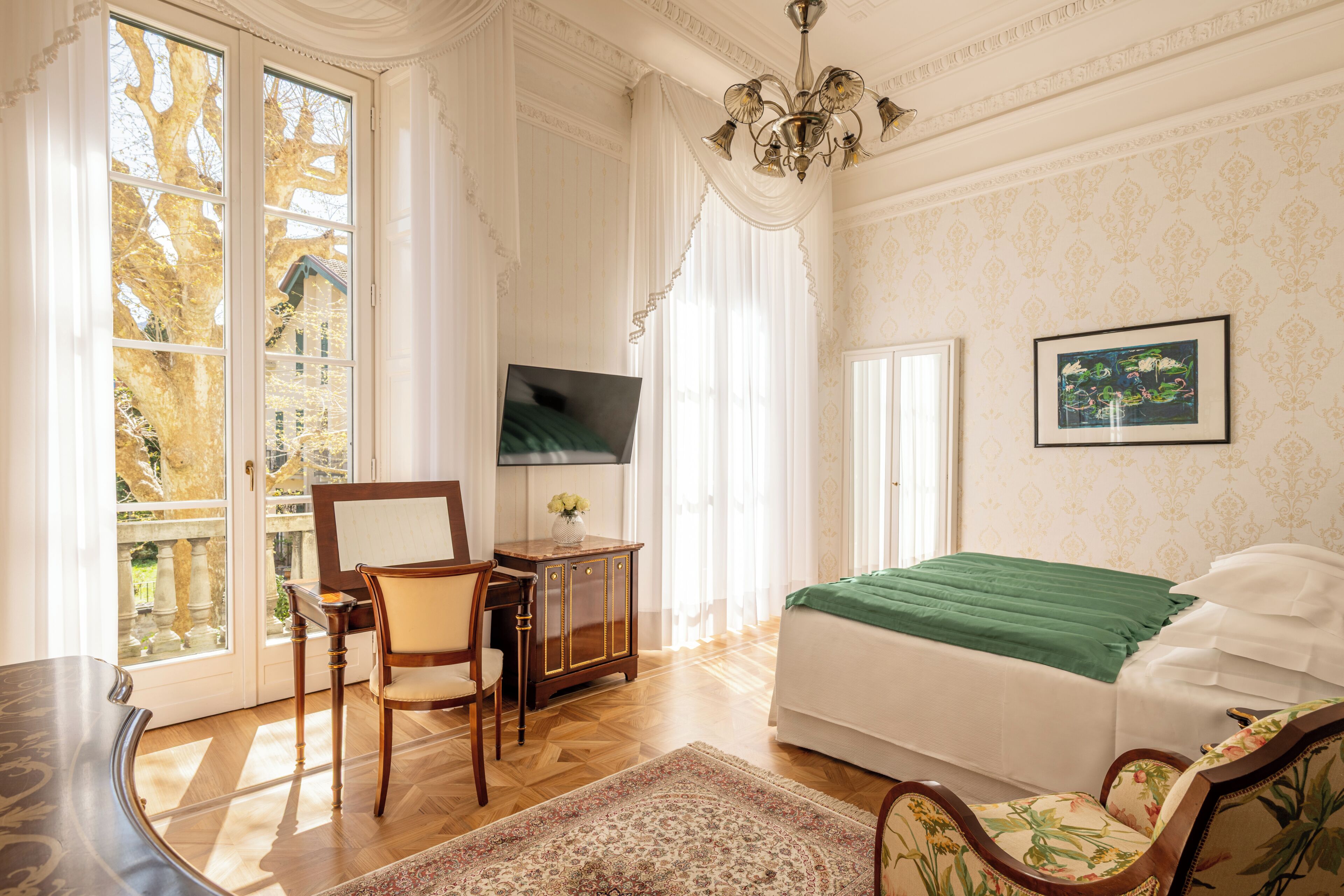 Chambre Classique Double ou avec lits jumeaux (Park / Town View) | Vue de la chambre