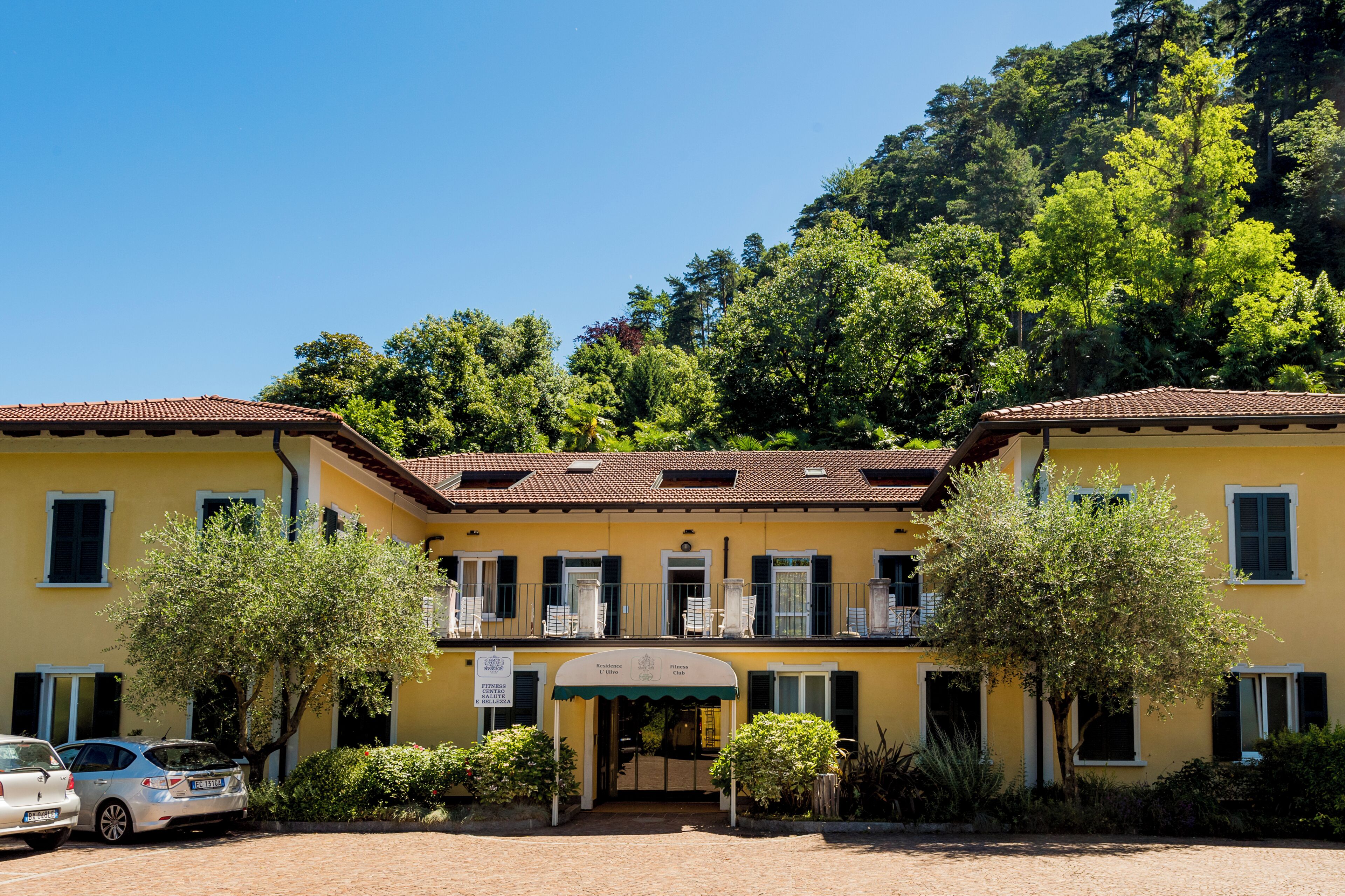 Facciata della struttura