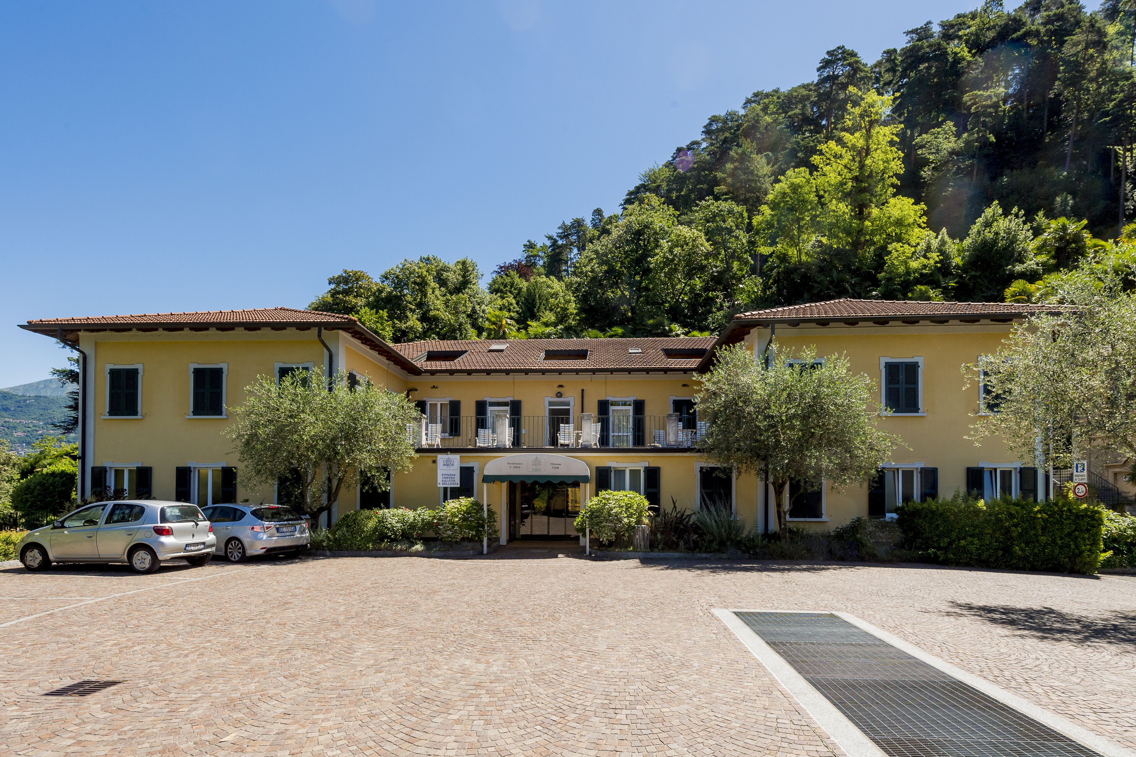 Facciata della struttura