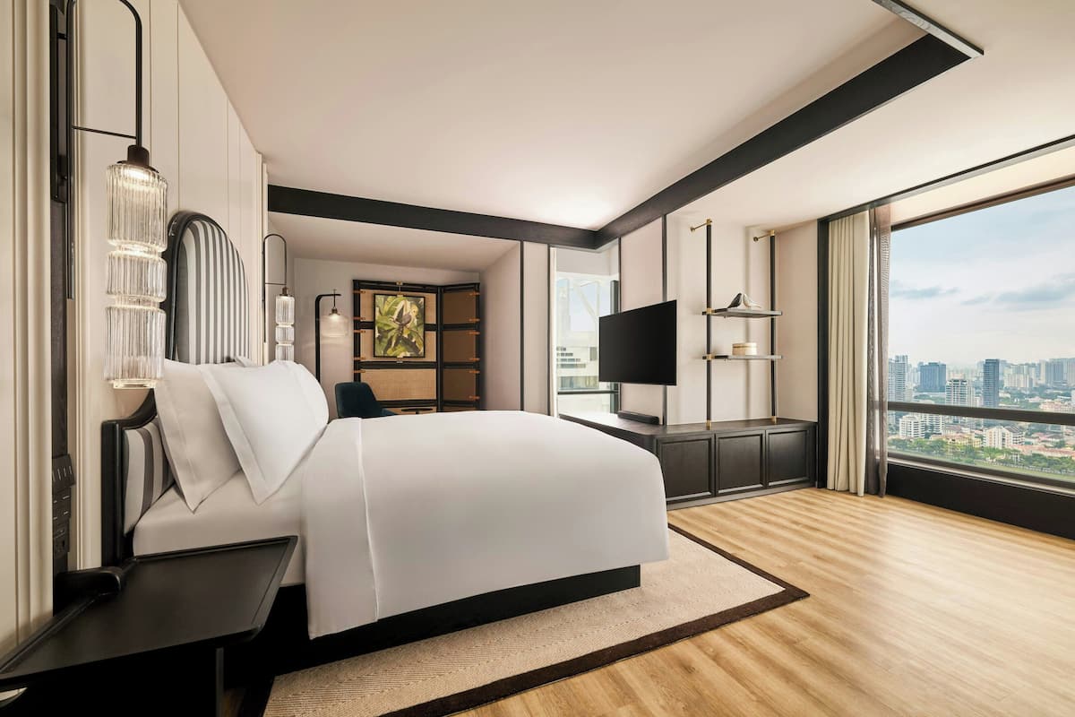 Minibar, in-room safe, desk, blackout drapes