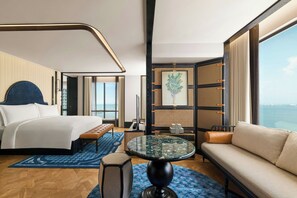 Minibar, in-room safe, desk, blackout curtains