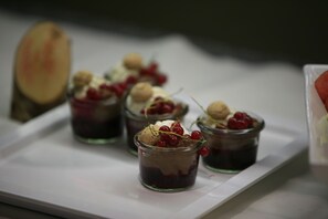Petit déjeuner buffet compris tous les jours