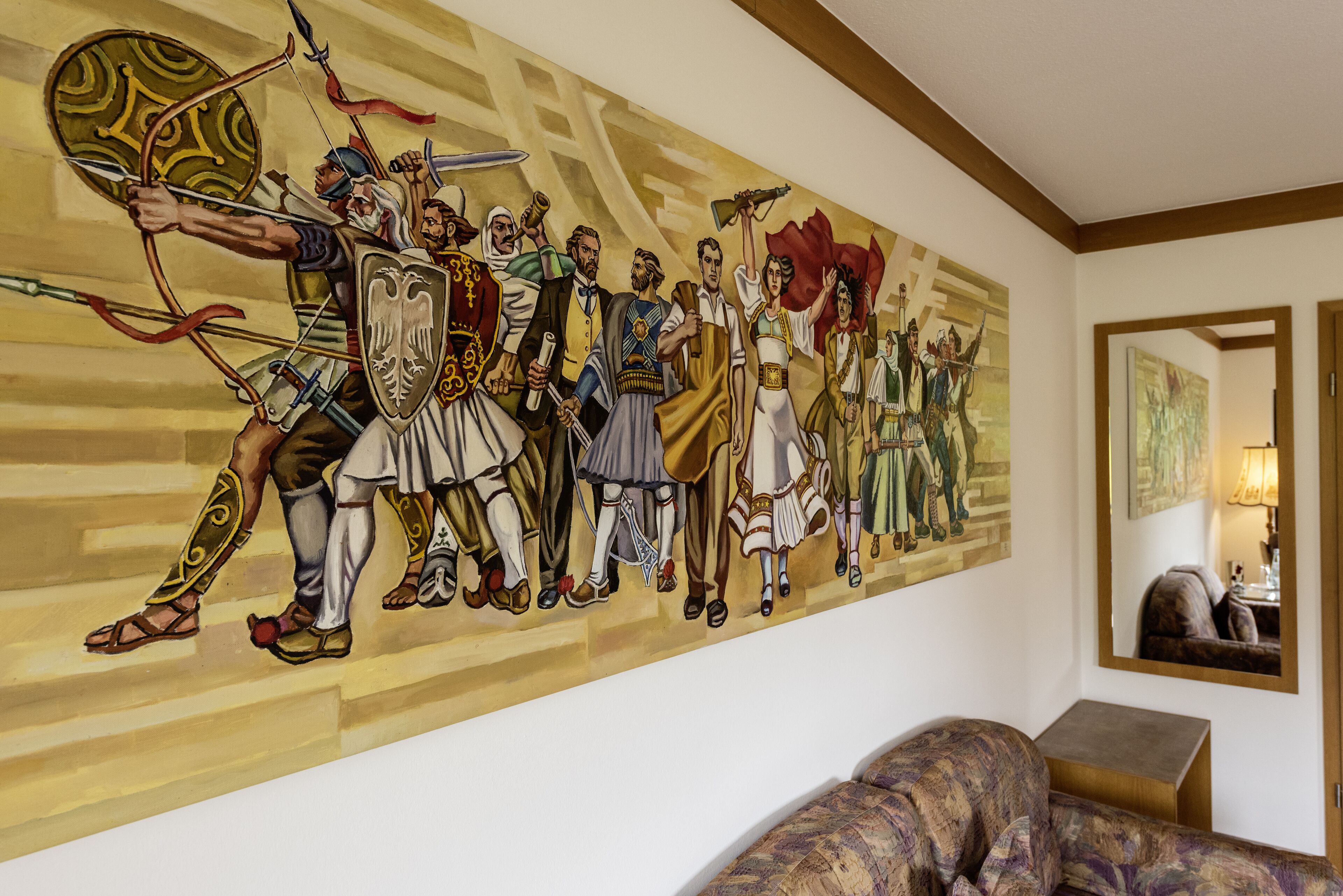 double room (albanien) | living area | flat-screen tv