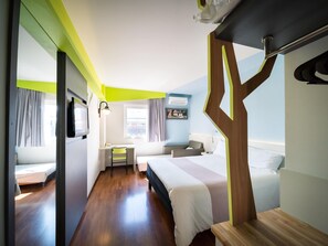 Standard Apartment, Multiple Beds | Minibar, desk, blackout drapes, soundproofing