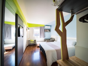 Standard Apartment, Multiple Beds | Minibar, desk, blackout drapes, soundproofing