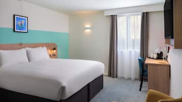 Habitación estándar, 1 cama matrimonial, con acceso para personas discapacitadas | Escritorio, wifi gratis y ropa de cama