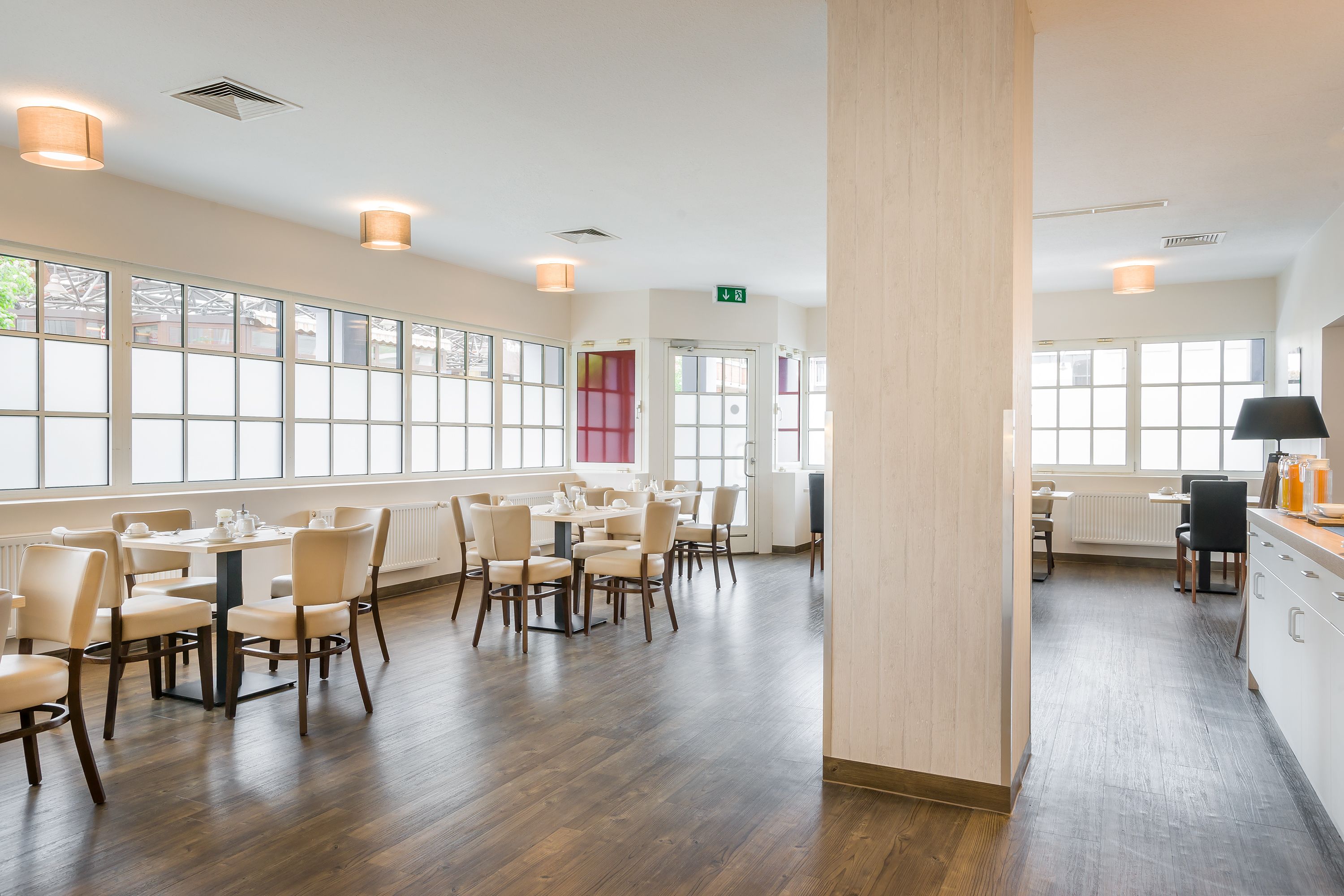 daily buffet breakfast (eur 17 per person)